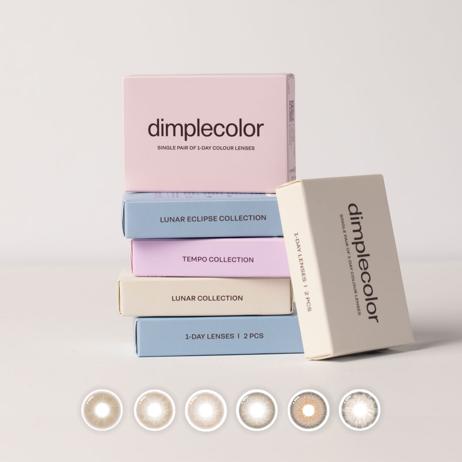 Brown Lenses Discovery Set | Dimple Color Contact Lenses