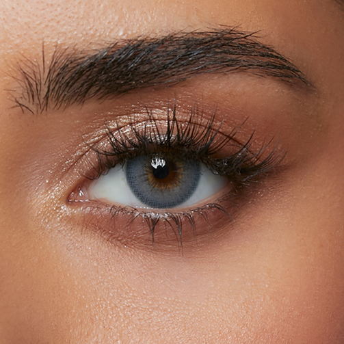 Lentes de contacto de color azul Capri Blue Dimple – Dimple Color