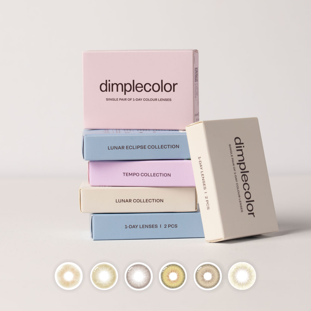 Hazel Lenses Discovery Set | Dimple Color Contact Lenses