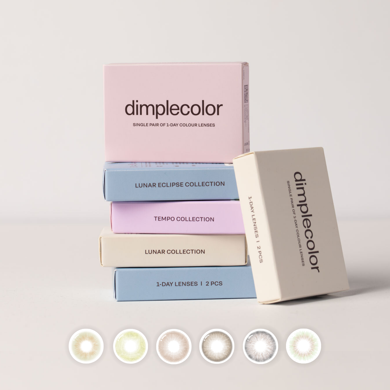 Subtle Discovery Set | Dimple Color Contact Lenses