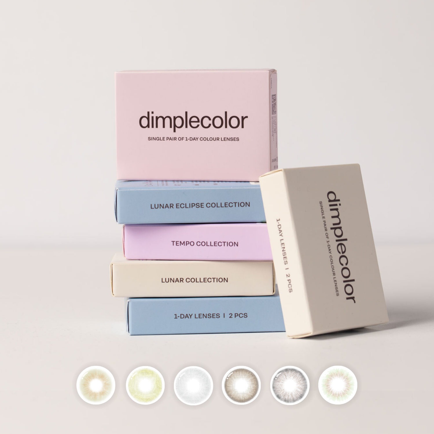 Subtle Discovery Set | Dimple Color Contact Lenses